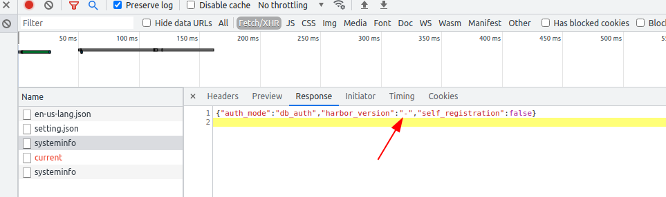 Portal Frontend About Version not provided (version string is empty ...