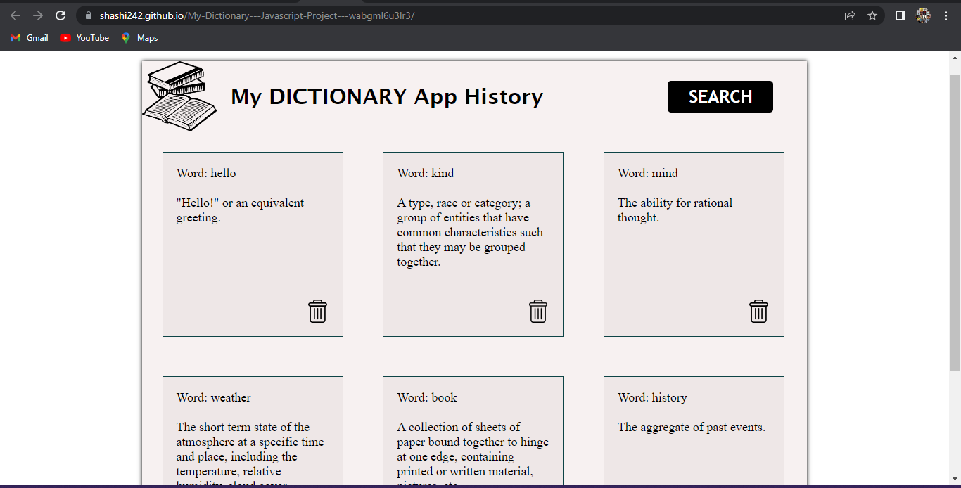 GitHub - Shashi242/My-Dictionary---Javascript-Project---wabgml6u3lr3