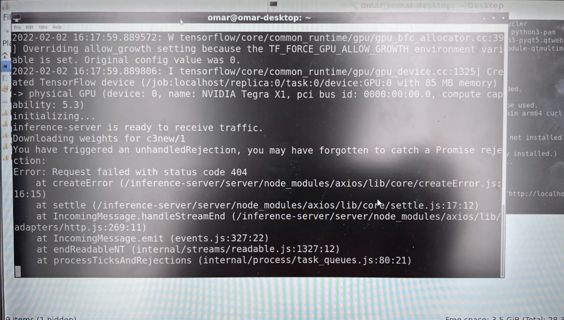 Unknown Axios Error · Issue #2 · roboflow/inference-server-old · GitHub