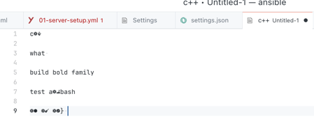 JetBrains Mono Nerd Font Ligatures (`{{`) broken in 2.3.x · Issue #1072 ...