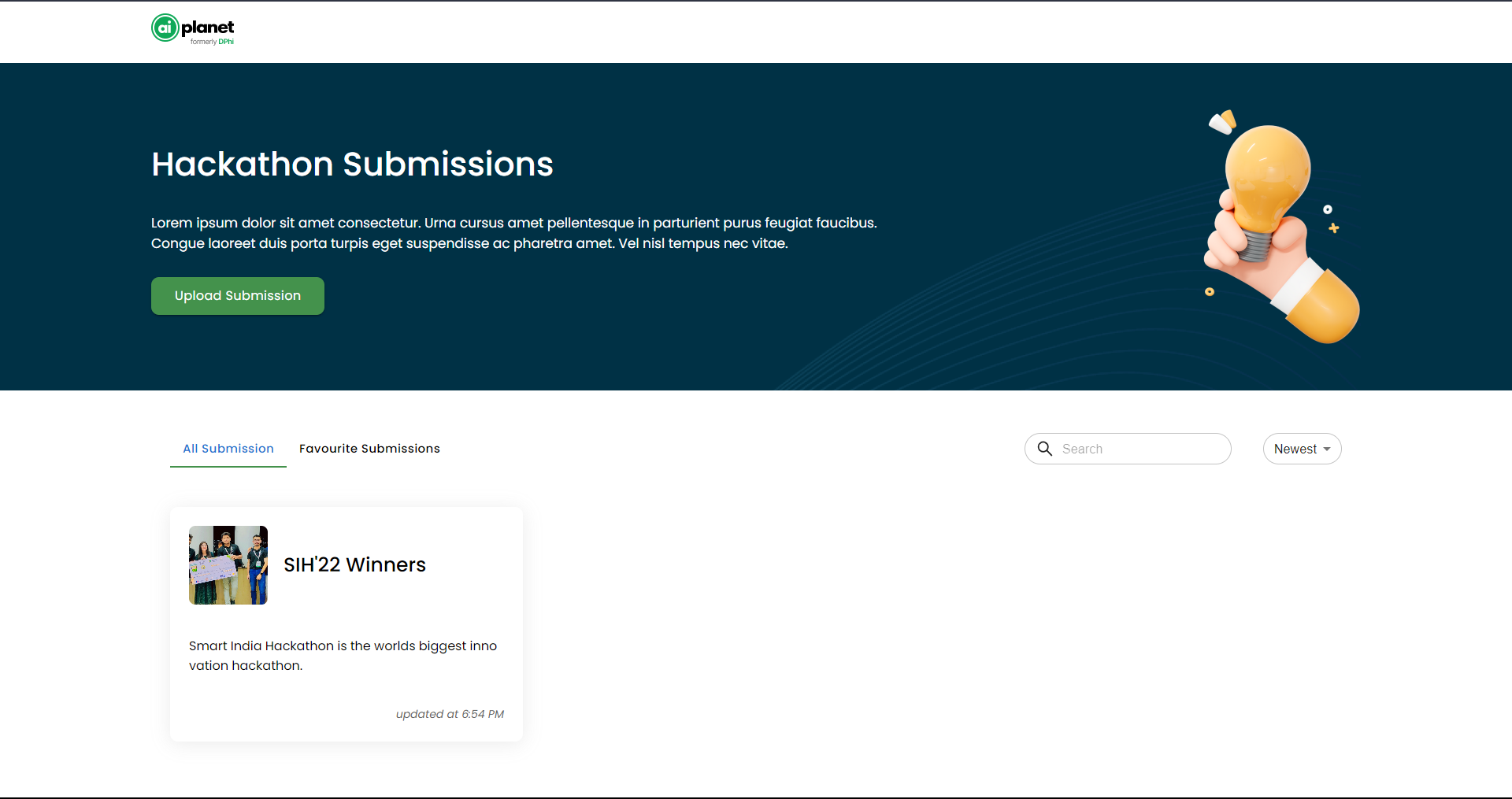 GitHub - vidhanshu/dphi-sde-intern-assignment: This is my AI Planet SDE ...