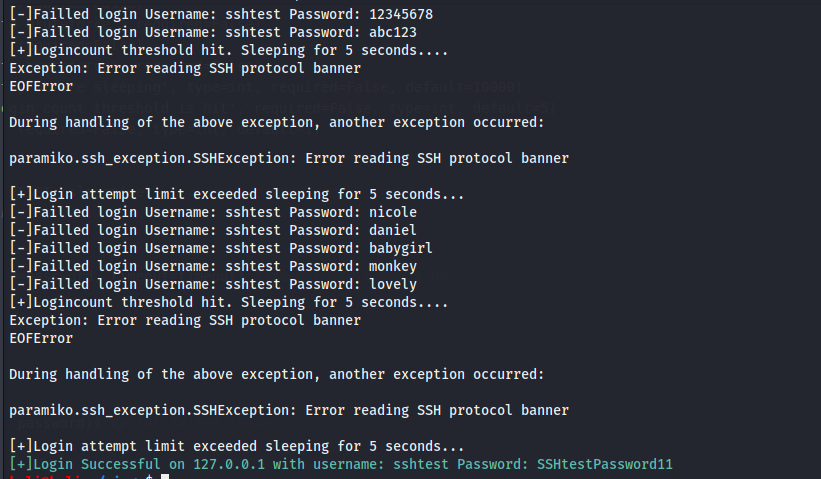GitHub - ApexPredator-InfoSec/SSH-Bruteforce: SSH login bruteforce tool ...