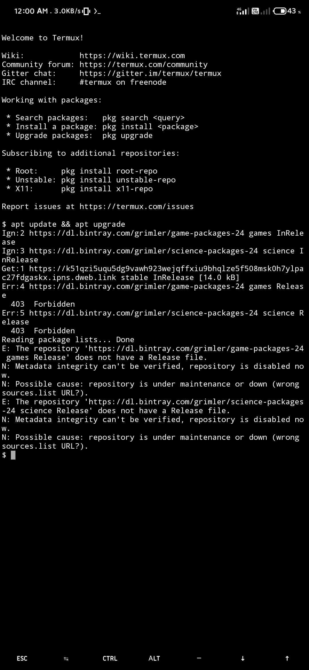 Issue #6818 · termux/termux-packages · GitHub