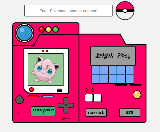 pokedex - javascript tutorial : r learnjavascript... GitHub - Rheaazarraga/pokedex: Creating a basic Pokedex web application