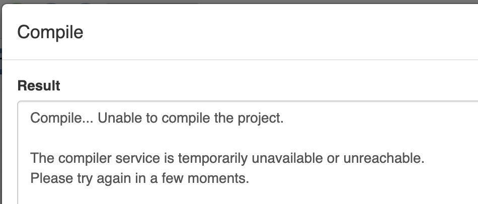 Error handling when compiiler service is unreachable · Issue #445 ...