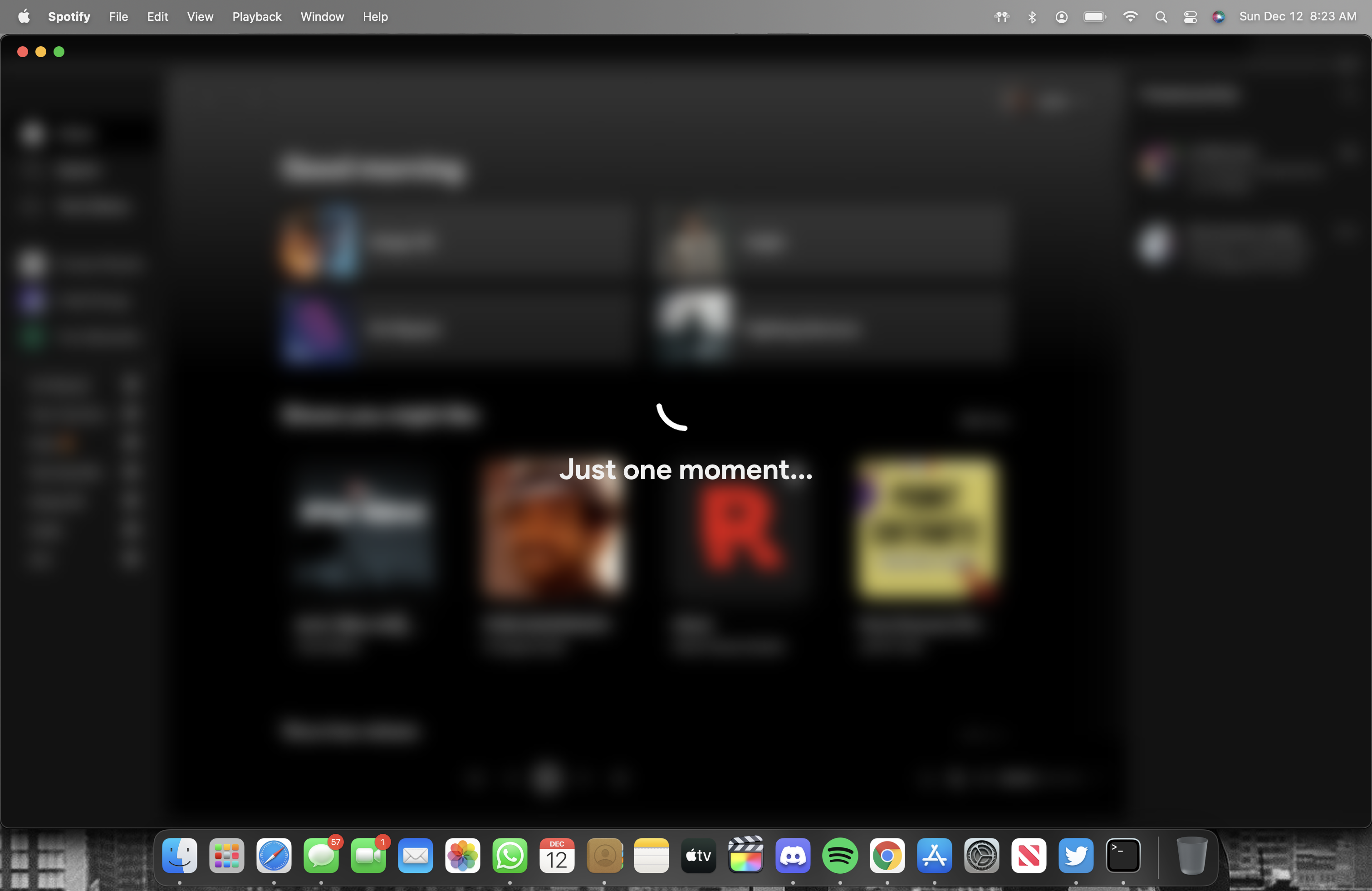 2.8.3 stops working with the new version of Spotify · Issue #1368 ...