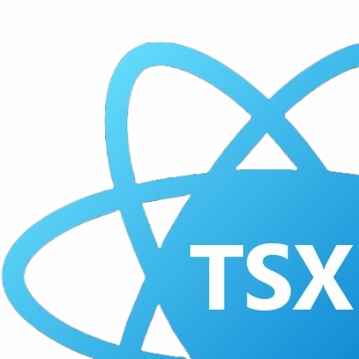 react + typescript logo