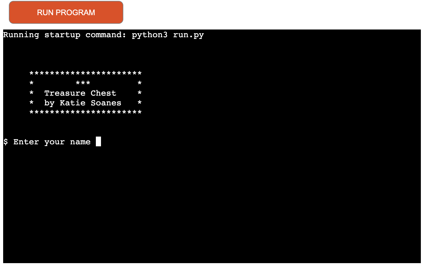 GitHub - KatieSoanes/treasure-chest: An interactive text based ...