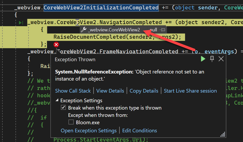 Cannot repair broken WebView2 installation · Issue #3460