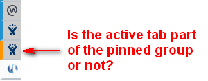 pinned tabs