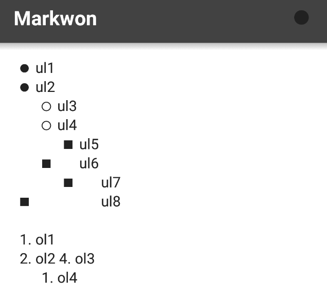 Bullet lists and ordered lists not render correctly with indentation ...
