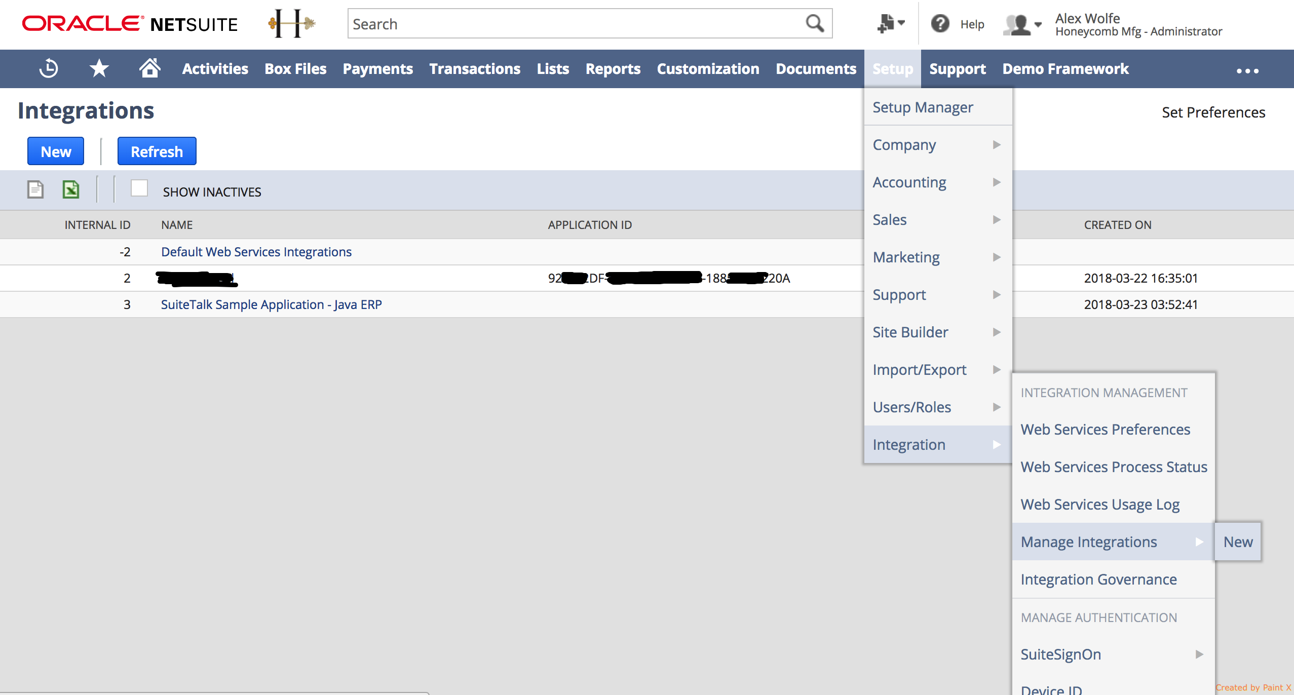 Ava documentation netsuite authentication