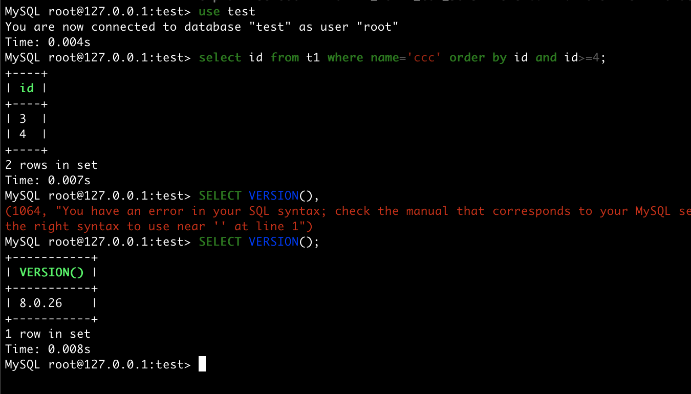 SQL syntax error fails to be checked · Issue #30075 · pingcap/tidb · GitHub