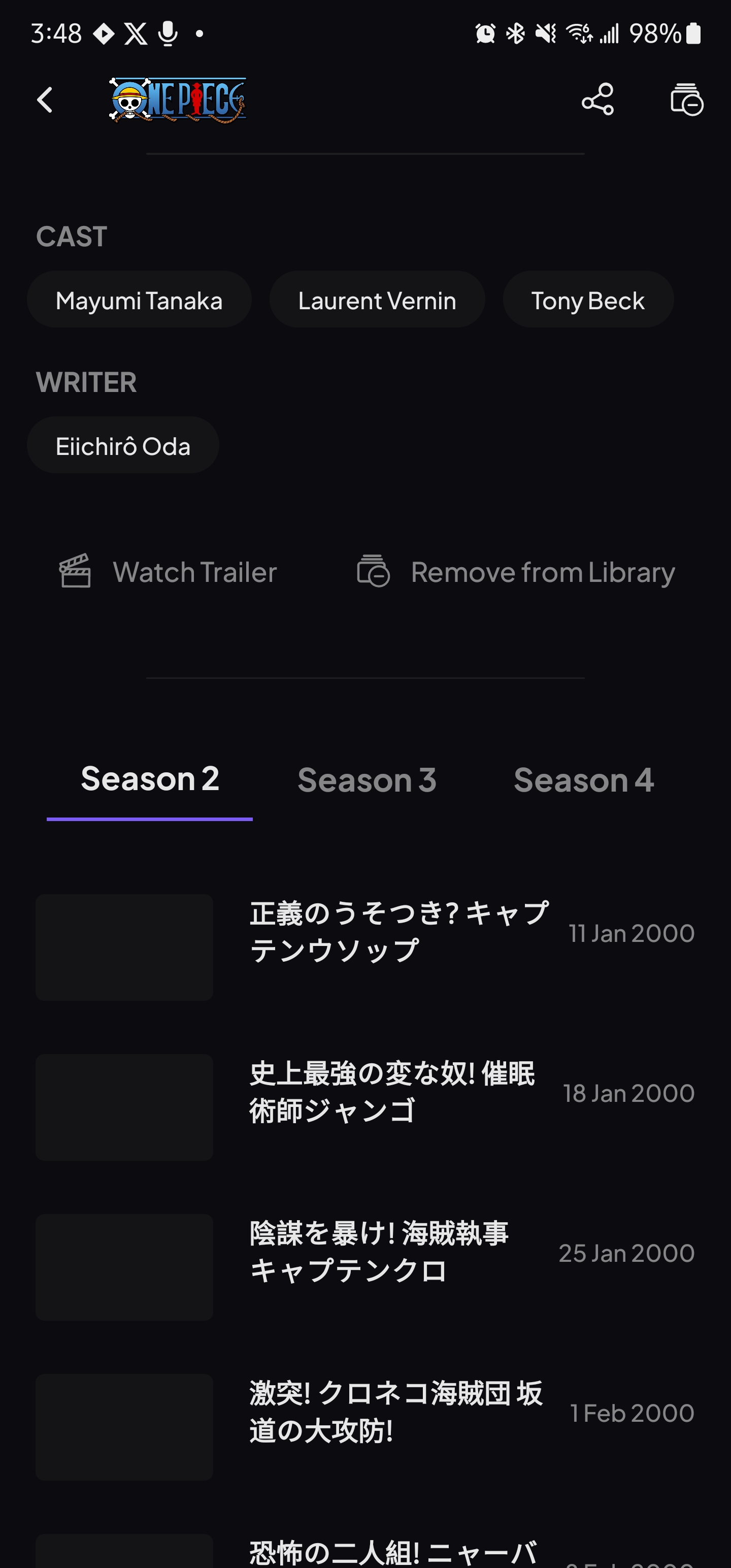 Language error for episode titles issue 559 stremio stremio bugs