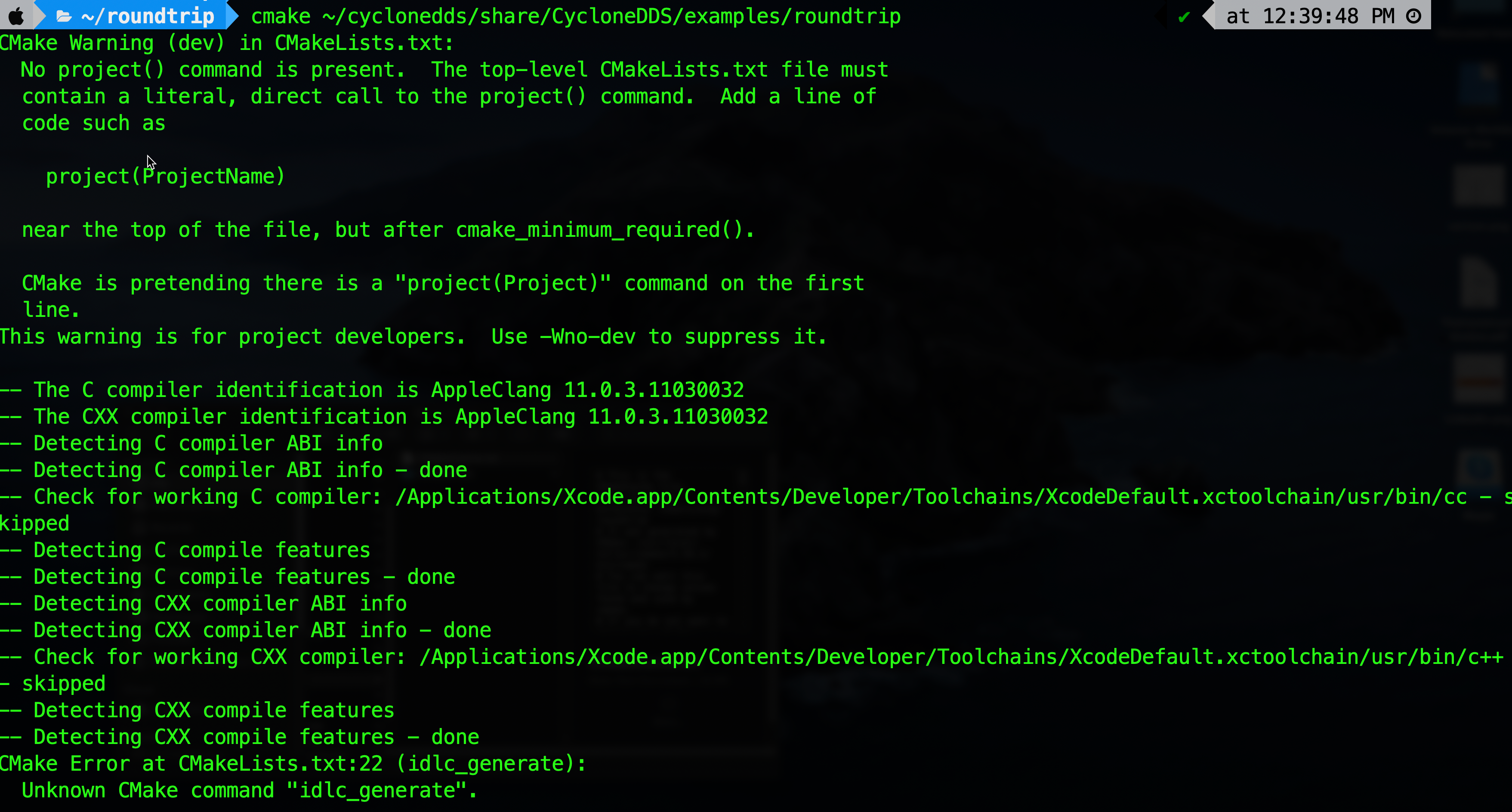 Building and Running the Roundtrip Example · Issue #572 · eclipse ...