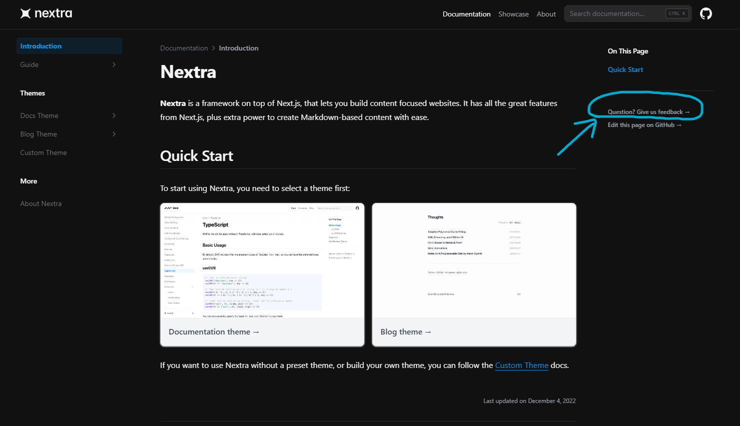 Is it possible to redirect feedback to another link instead of the ...