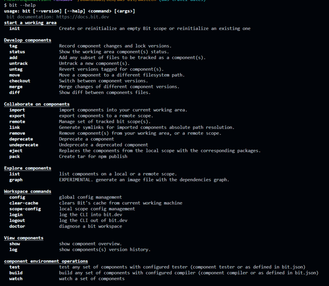 Bit install is not a valid command · Issue #6364 · teambit/bit · GitHub