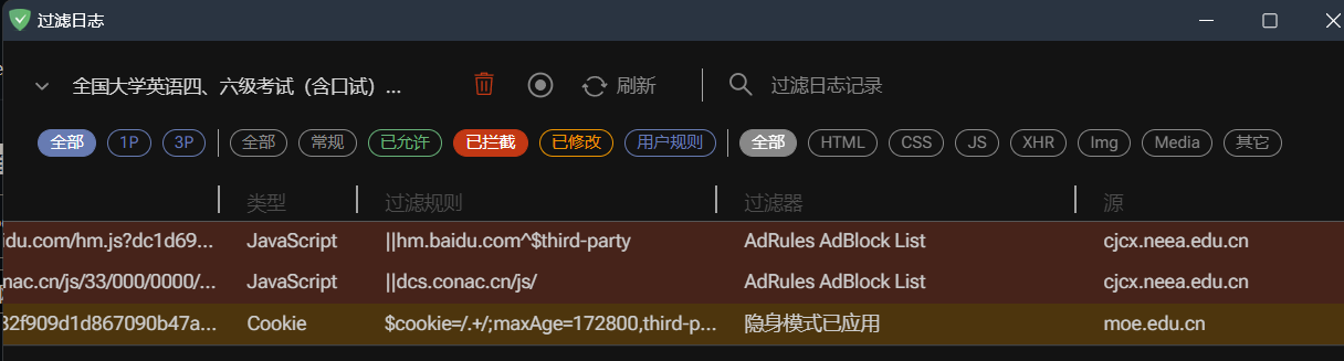 [误杀]四六级网站 · Issue #74 · Cats-Team/AdRules · GitHub