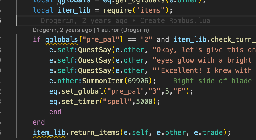 undefined globals · Issue #1368 · ProjectEQ/projecteqquests · GitHub