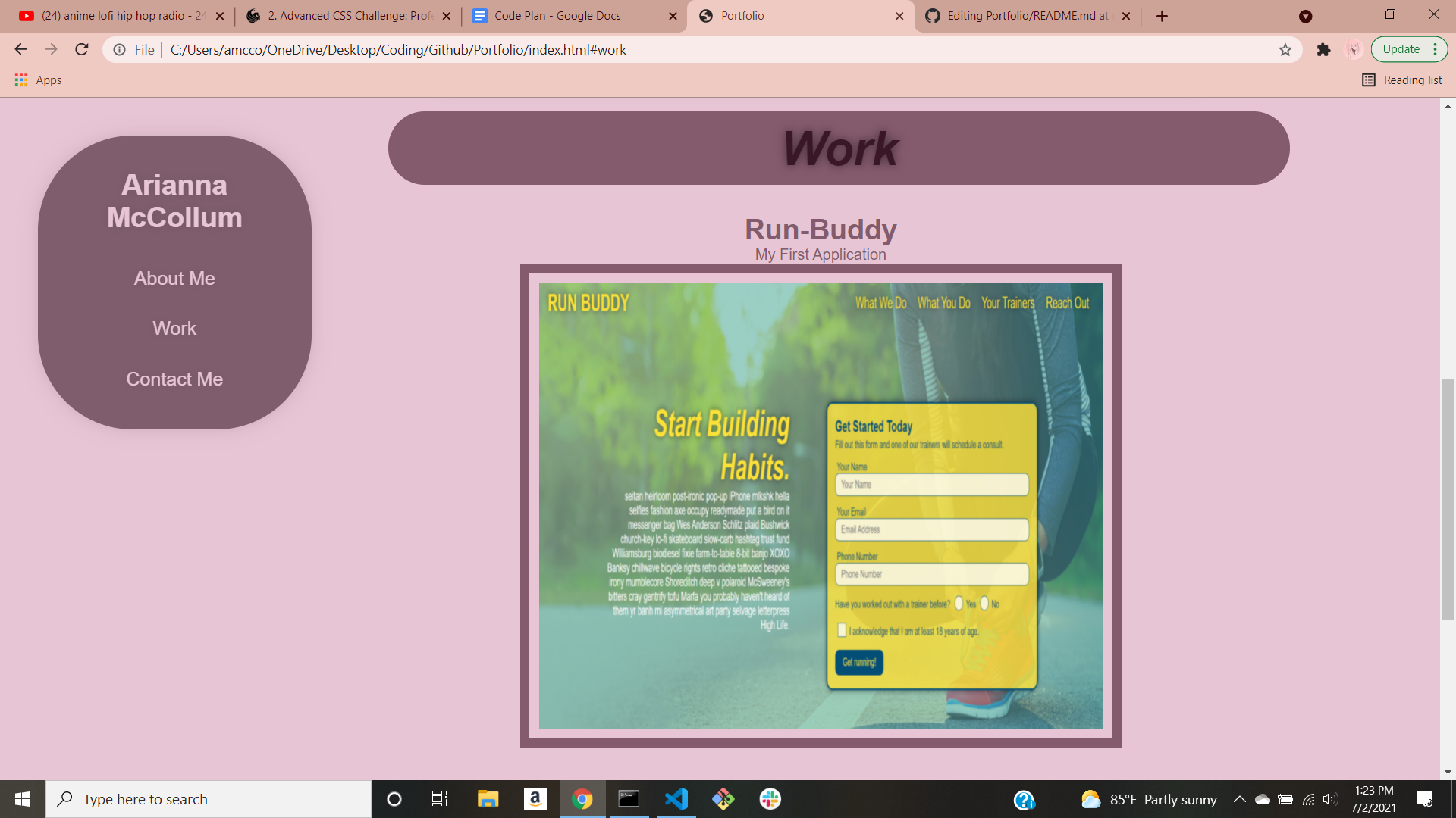 GitHub - Arianna-McCollum/Portfolio