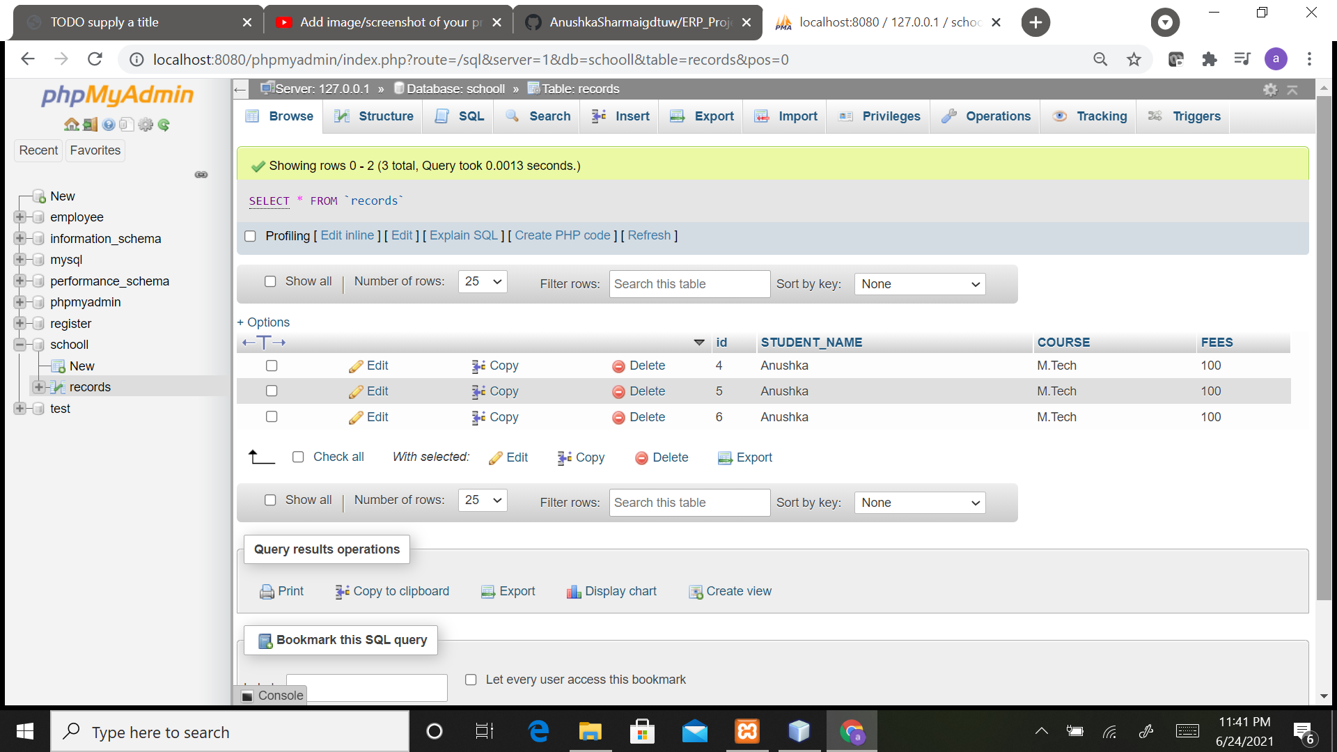 GitHub - AnushkaSharmaigdtuw/ERP_Project: ERP Project for Professors