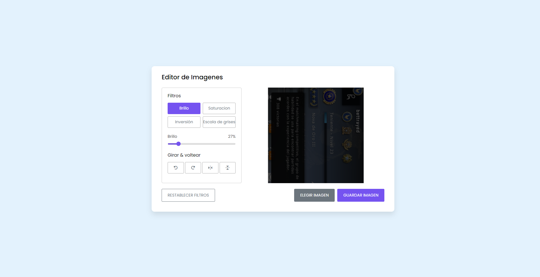 GitHub - stef4no1/Editor-images: Image editor created with html, css and js