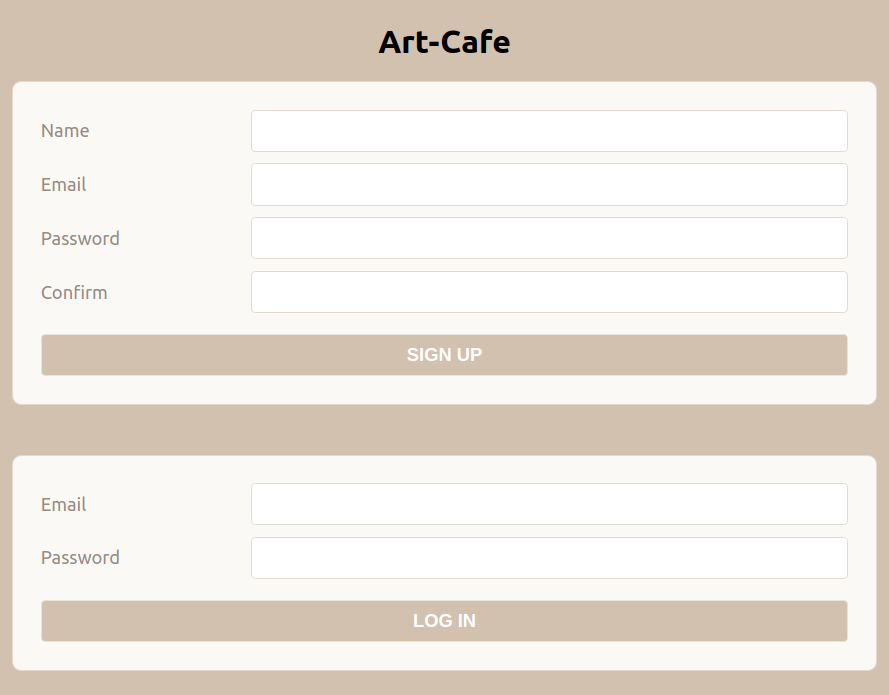 artCafeLogIn