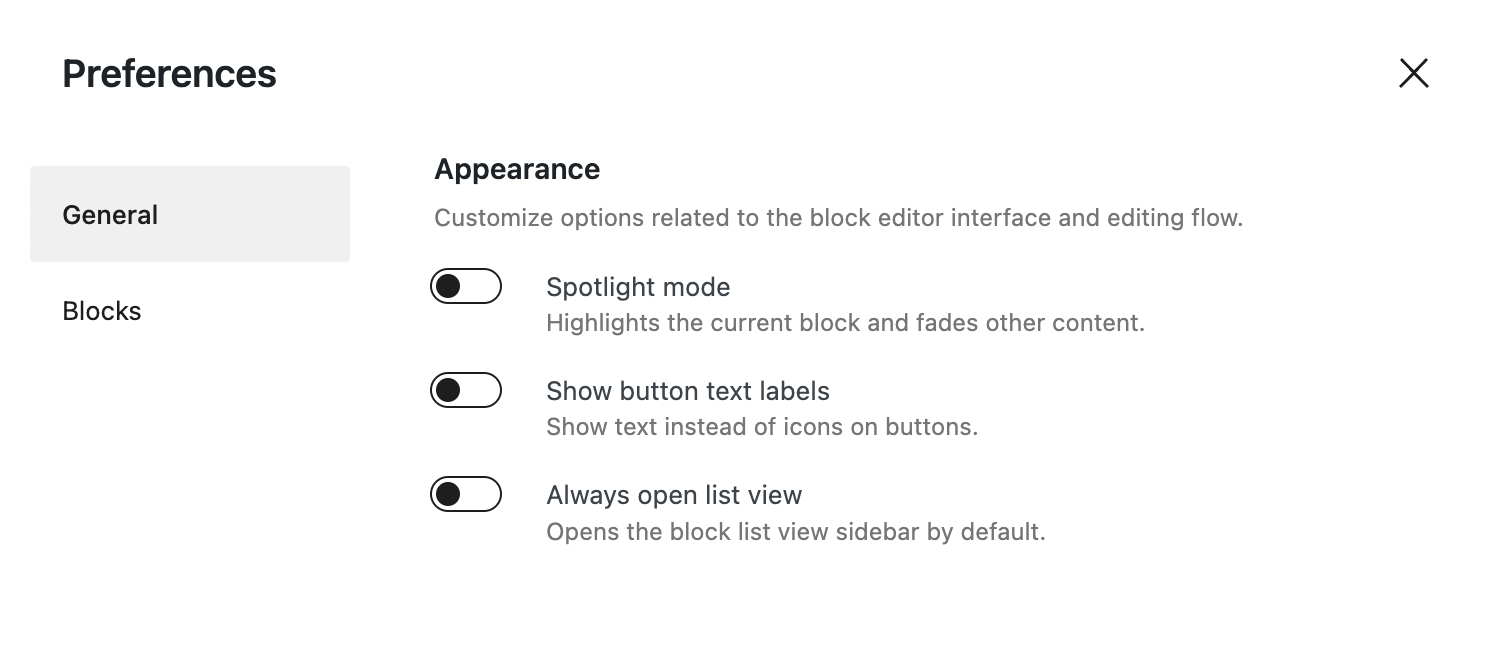 Consider consolidating Editor view options · Issue #42436 · WordPress ...