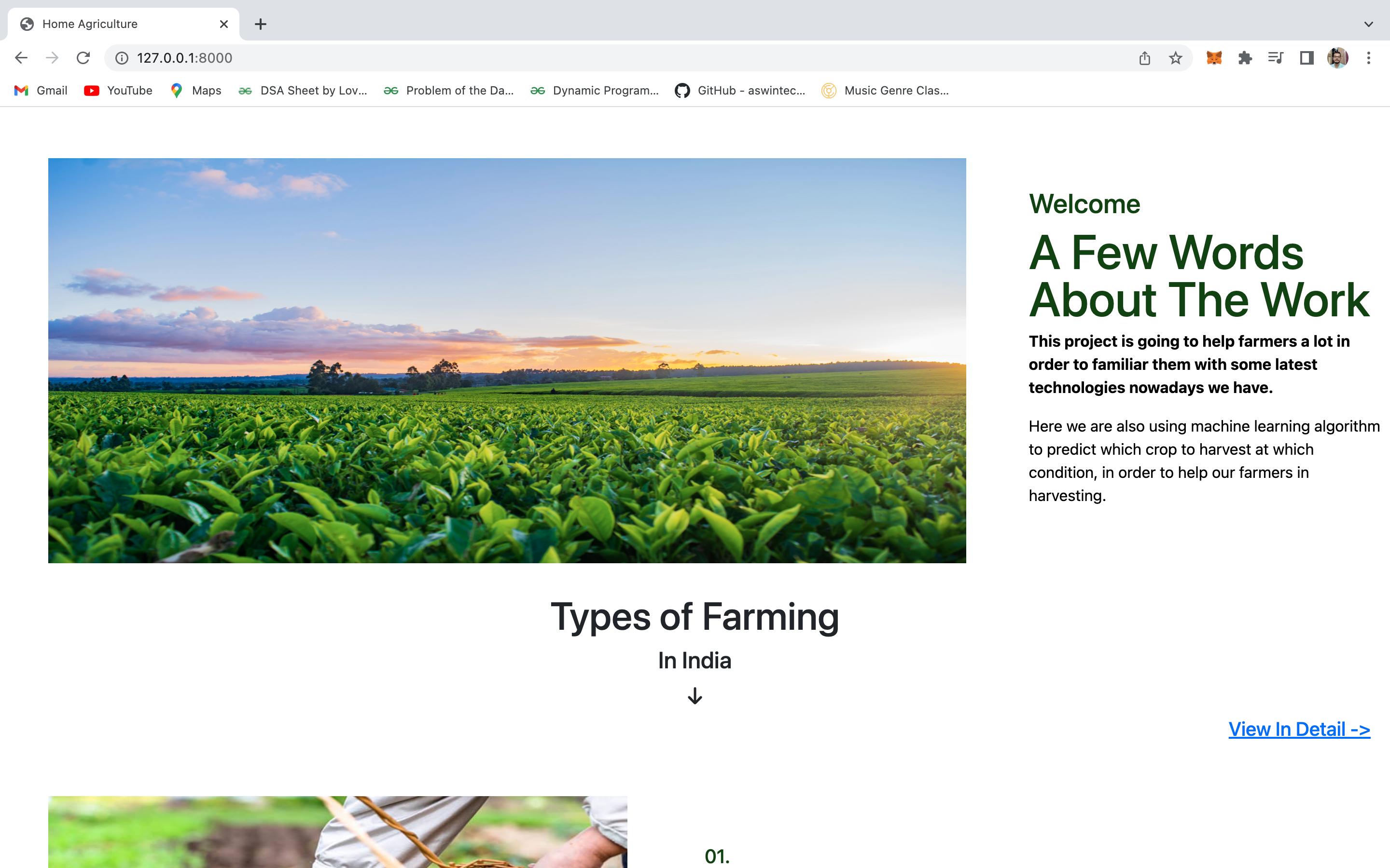 GitHub - rajdippal/OptimizingAgriculturalProduction: Machine Learning ...