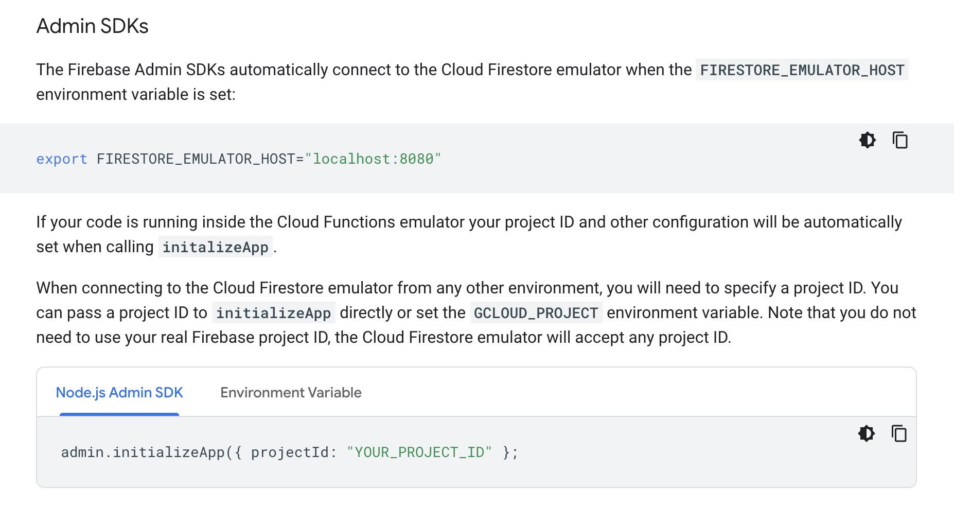 Setting up Firebase Emulator data with Faker