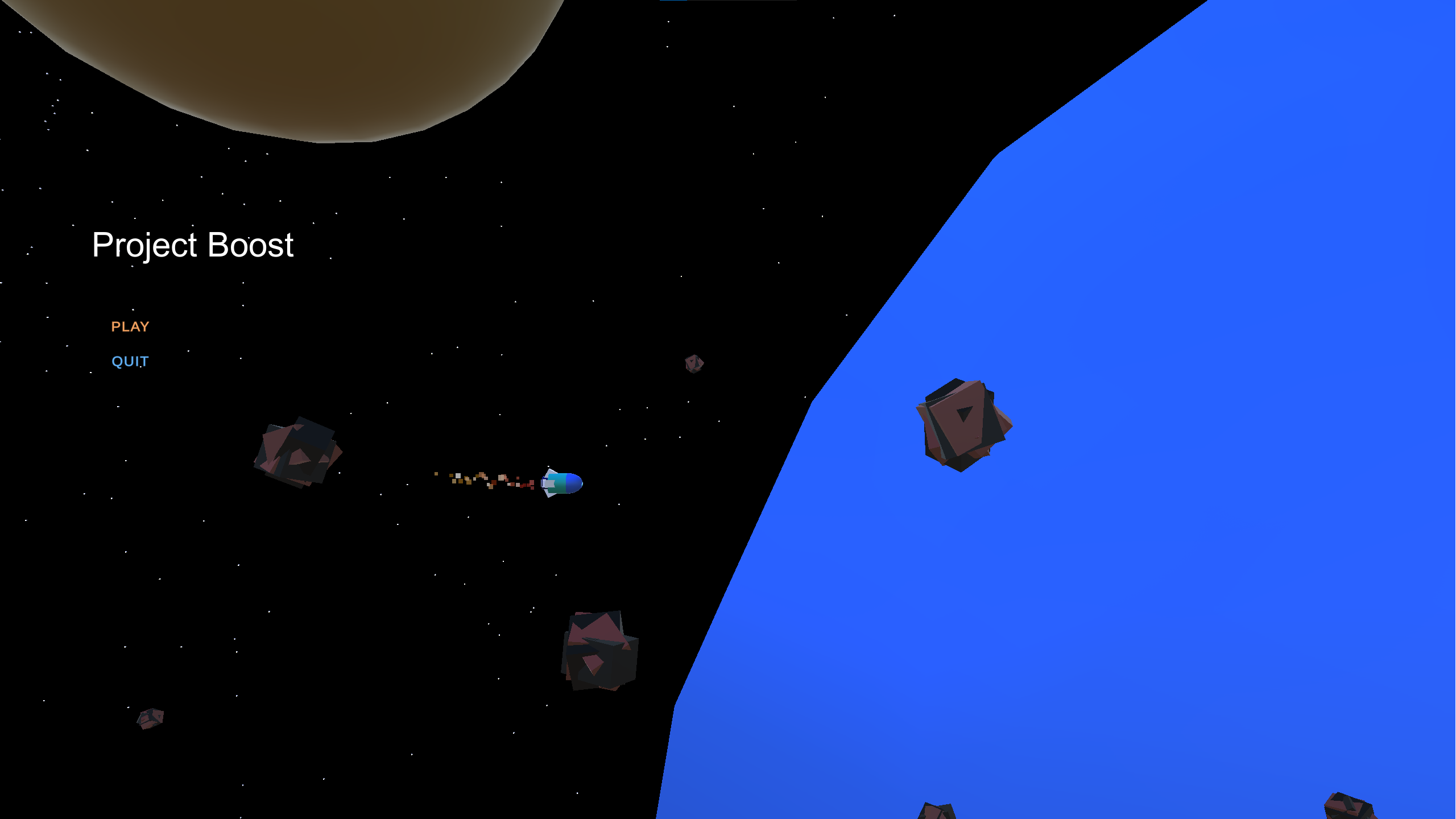 Project Boost Vr GitHub - theXiaoWang/Project-Boost: Little rocket game in Unity.