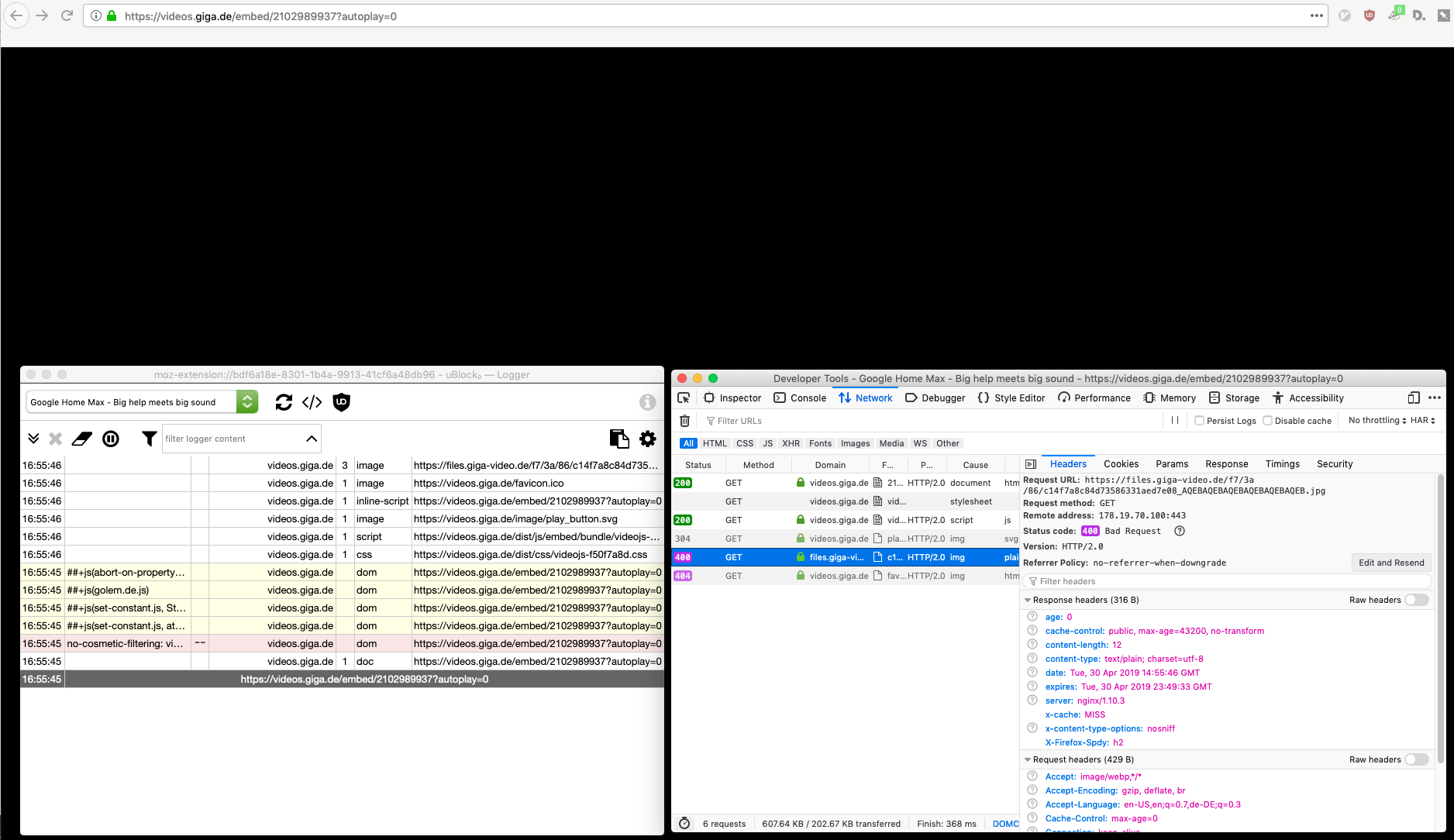 Unexpected URL rewrite or modification · Issue #5483 · uBlockOrigin ...