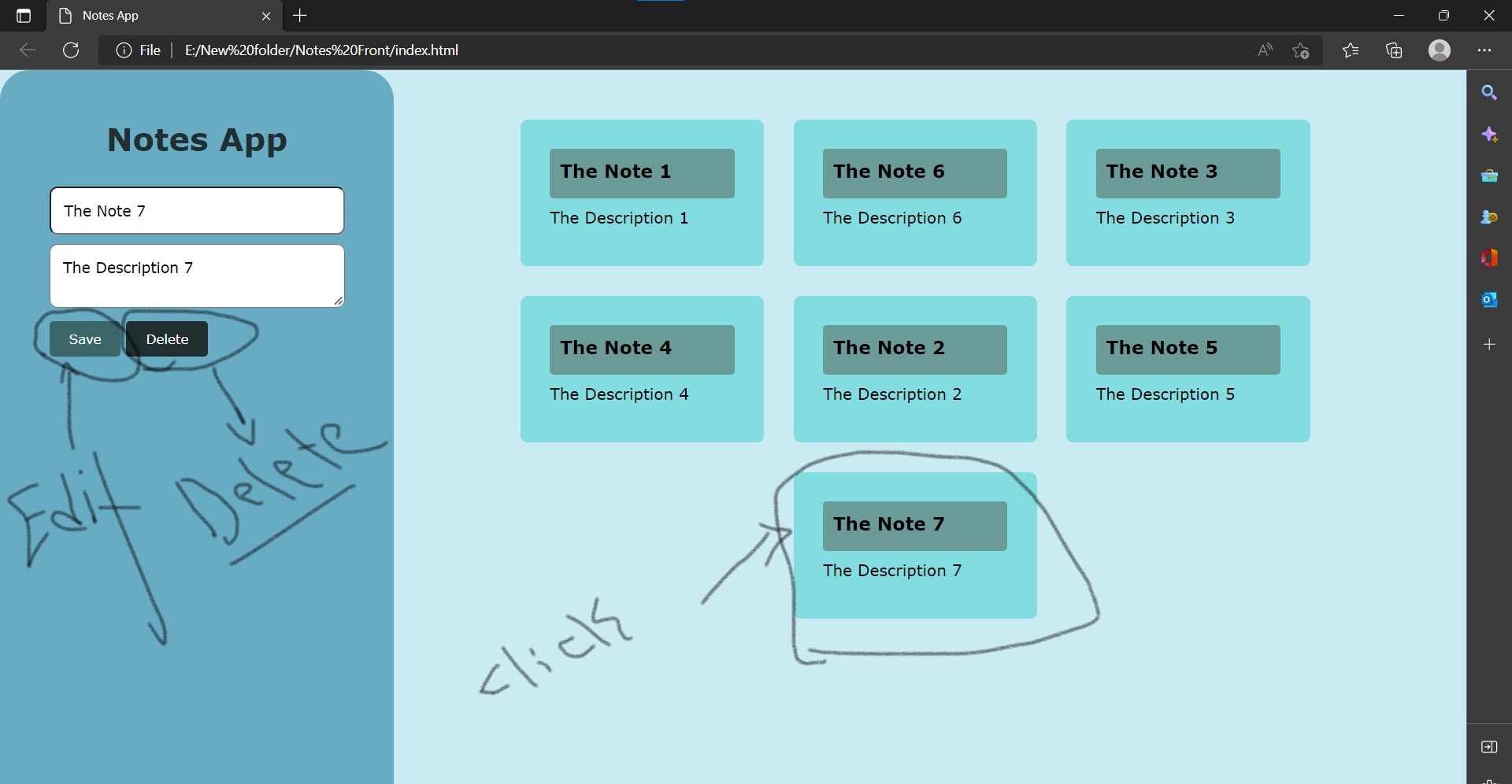 GitHub - Matter925/Notes-App: Notes App used to add note and delete and ...