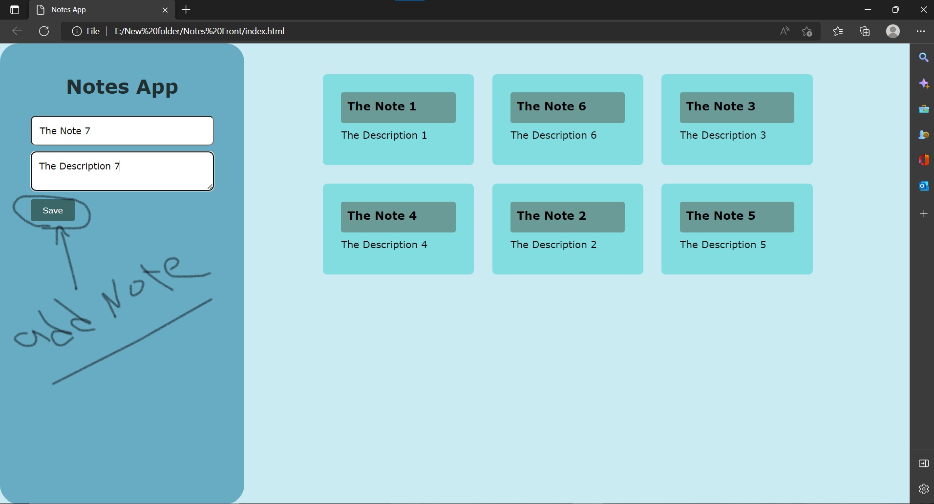 GitHub - Matter925/Notes-App: Notes App used to add note and delete and ...