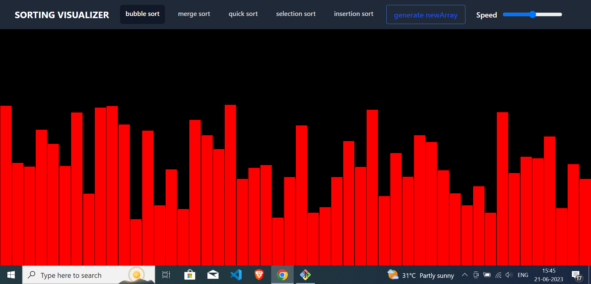 GitHub - karthik123karthik/Sorting-Visualizer