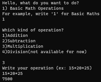 GitHub - afturkel/mathtools_python: Console Calculator (+Math Tools ...