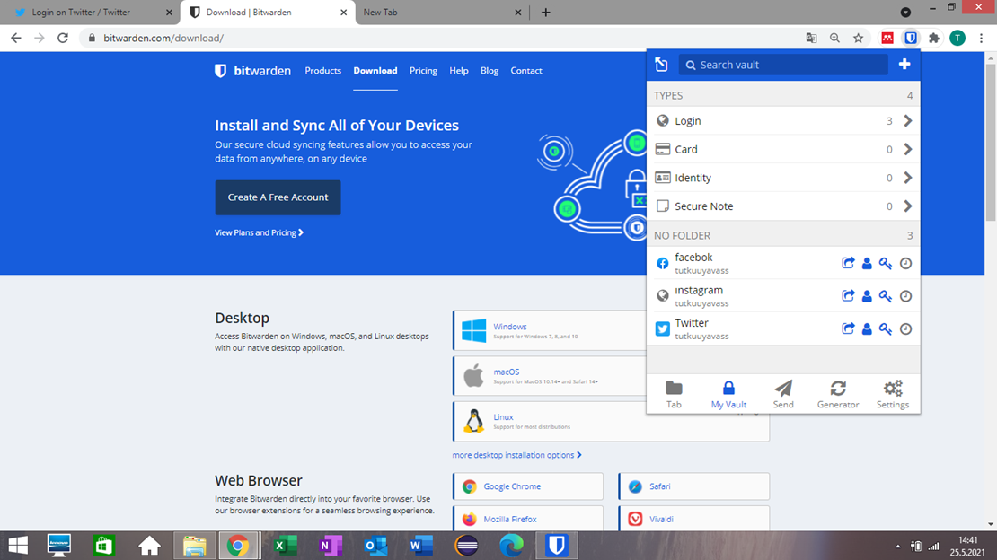 GitHub - tutkuuyavass/security-solution-Bitwarden: Password Management ...