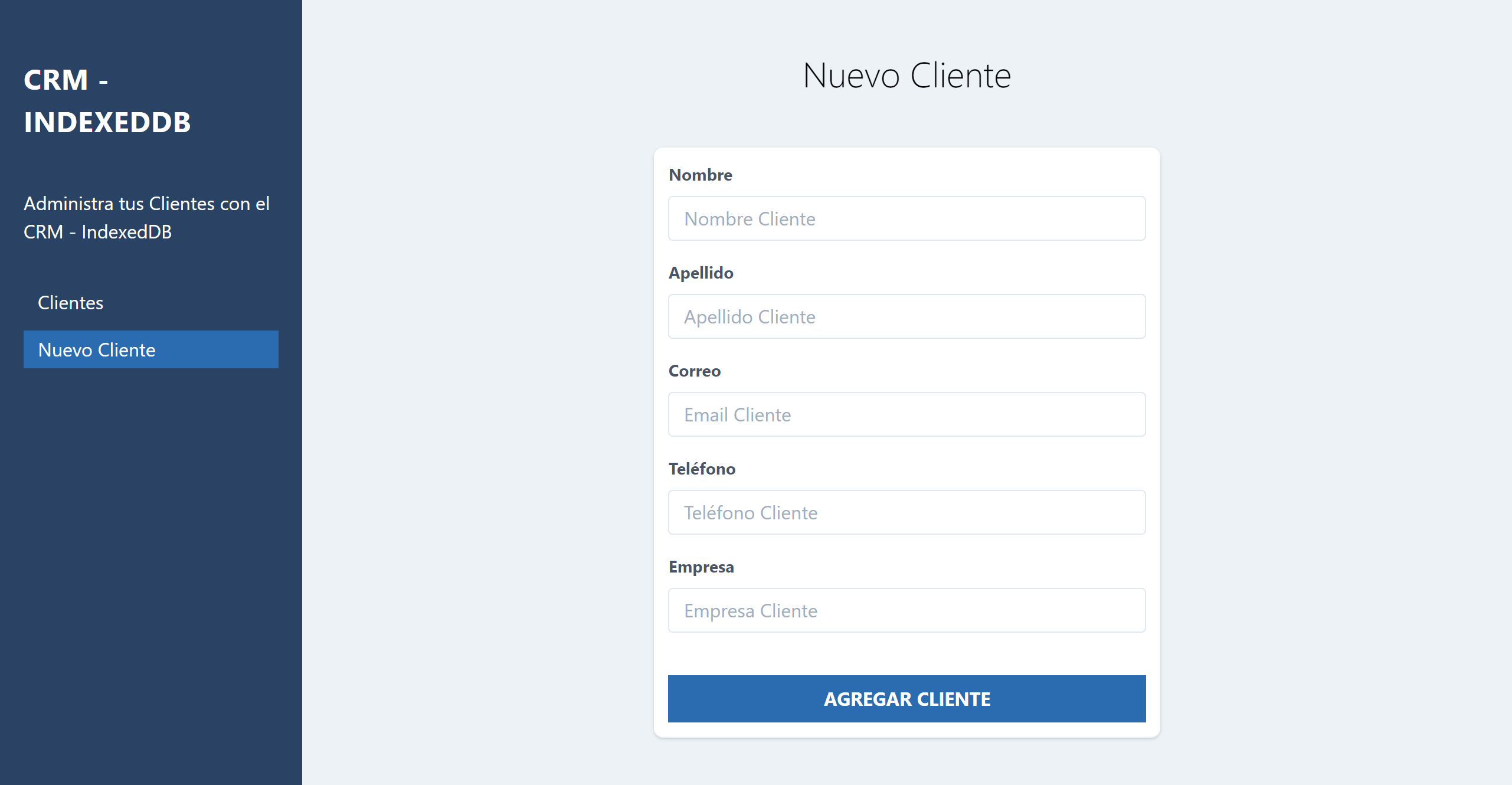 GitHub - ruben-suarez1/CRMIndexedDB