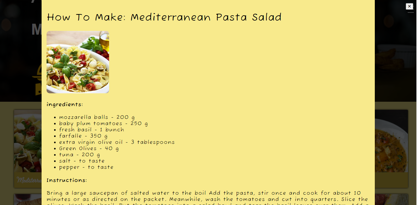 GitHub - ozumahe/Recipe-site: Recipe site with HTML, CSS AND VANILLA ...