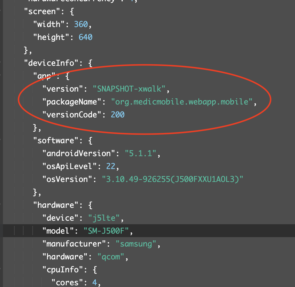 Add version of android app in app and in telemetry · Issue #6741 ...