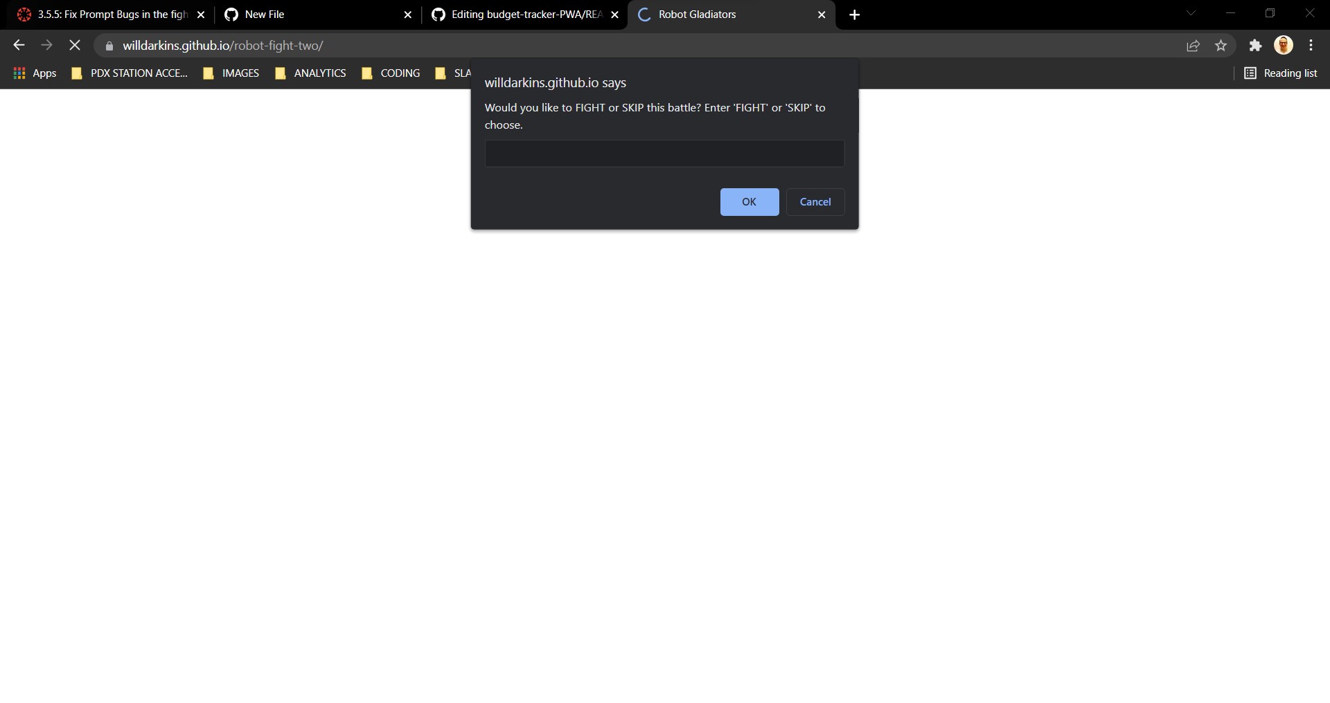 GitHub - willdarkins/robot-fight-two: A pure vanilla JavaScript ...
