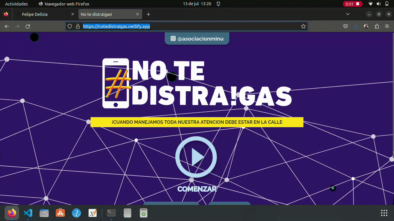 📲 No te distraigas sneek peek