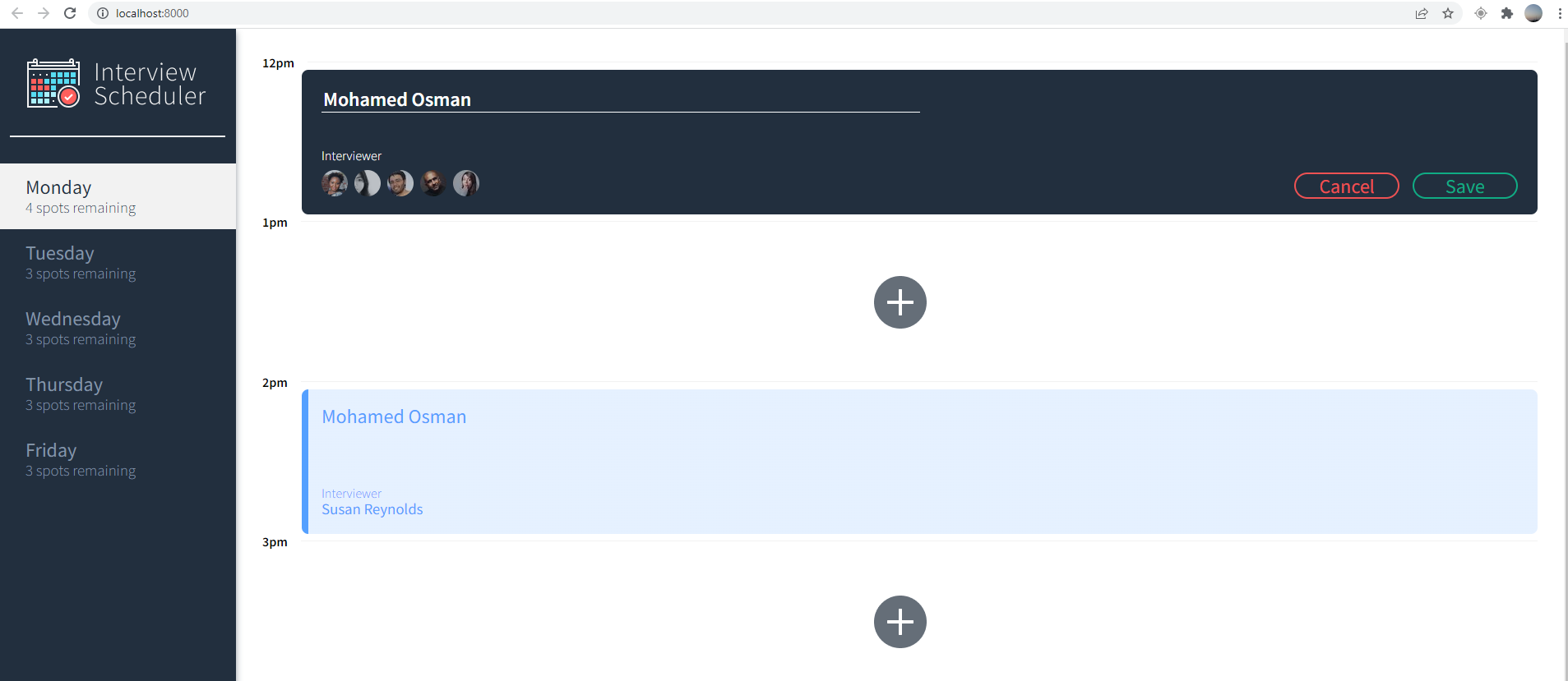 GitHub - osmanmm/scheduler