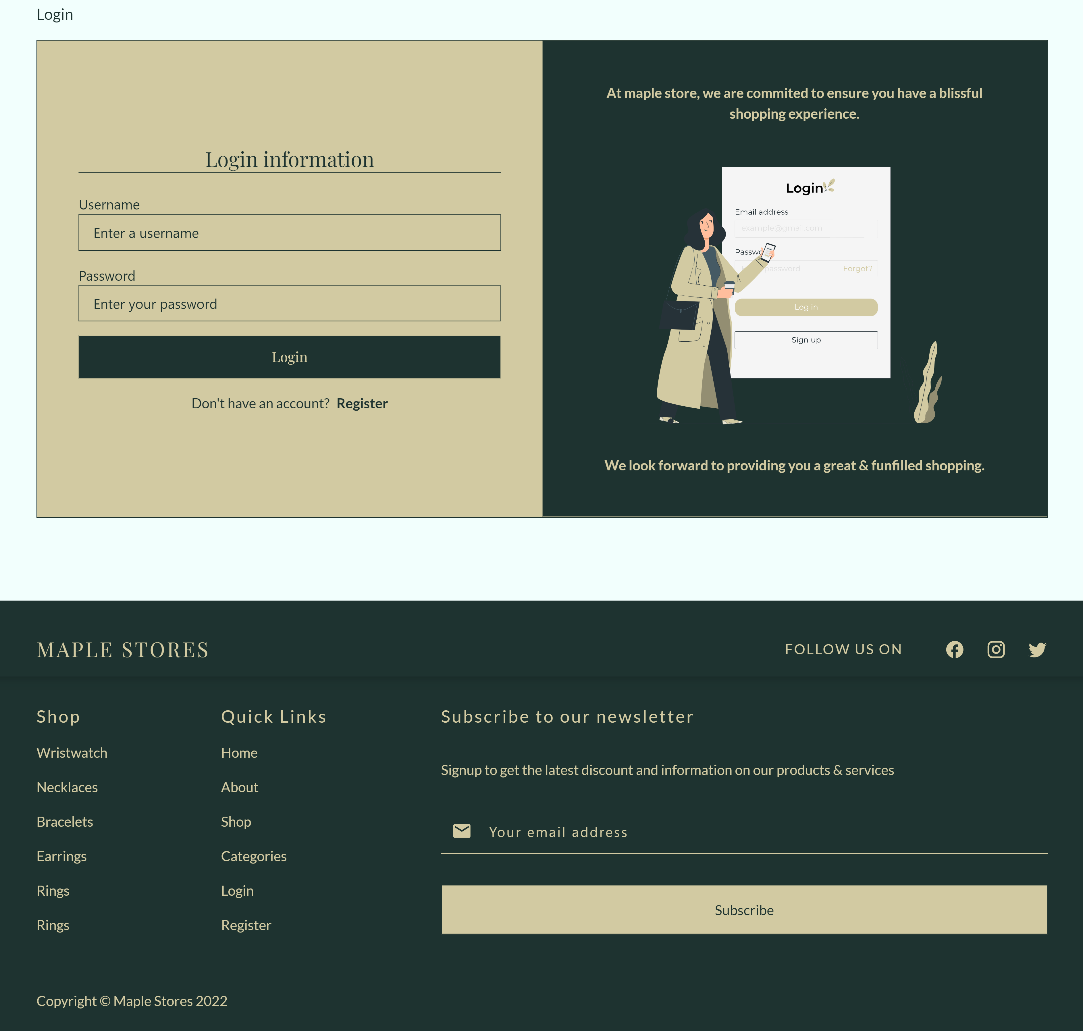 GitHub - anagavc/maple-store: A Full-Stack ecommerce solution built ...