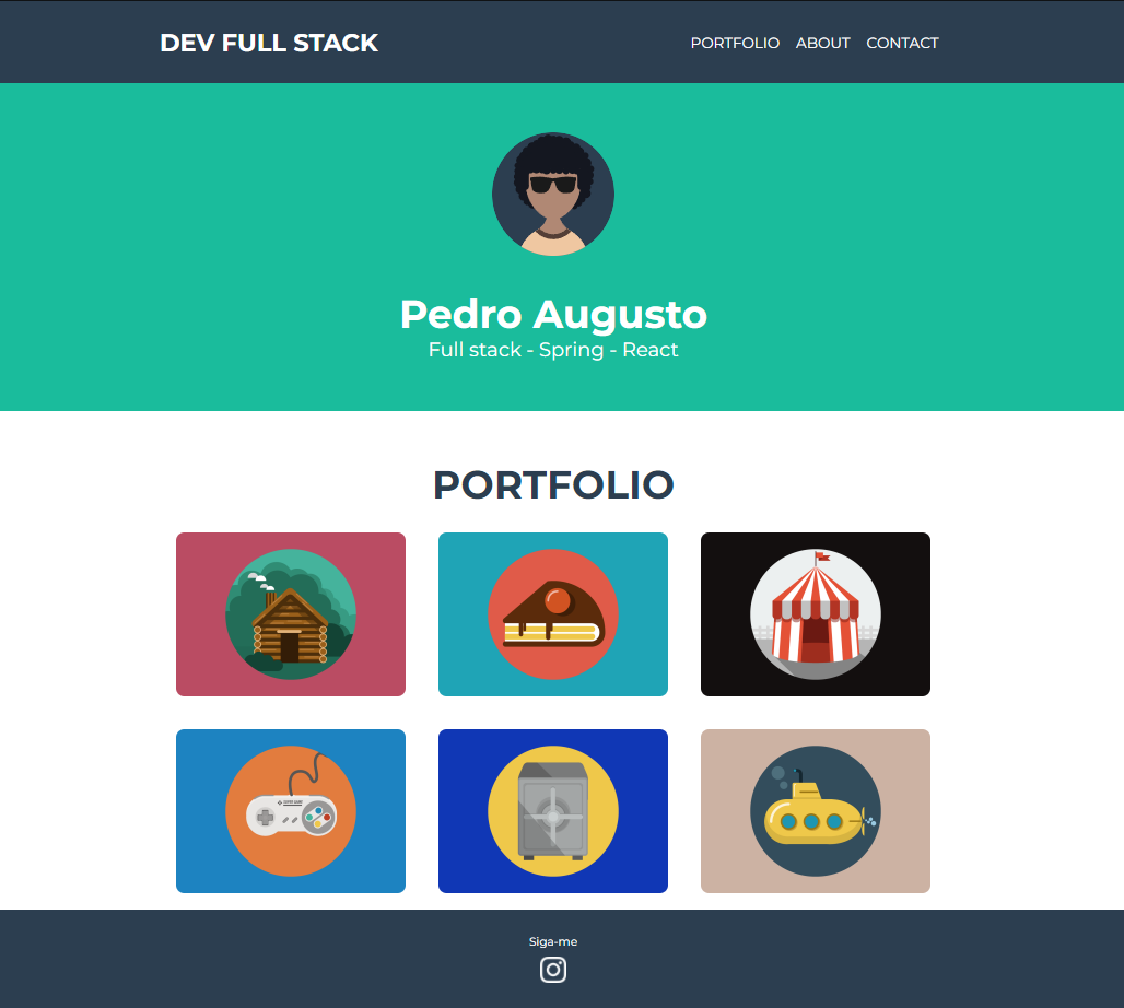GitHub - pedroacbg/html-css-portfolio-basic: Basic portfolio website ...
