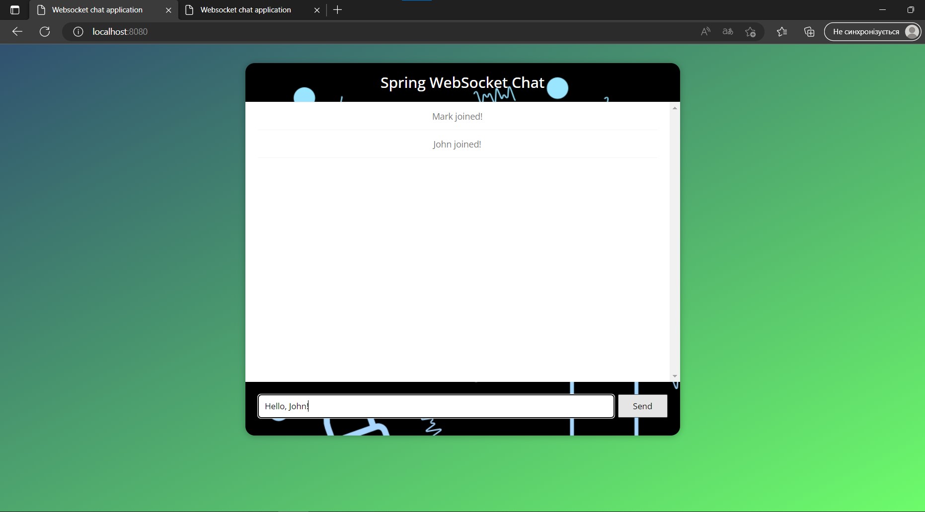 GitHub - AliezkaN/chat-application: Spring Boot WebSocket Chat with ...