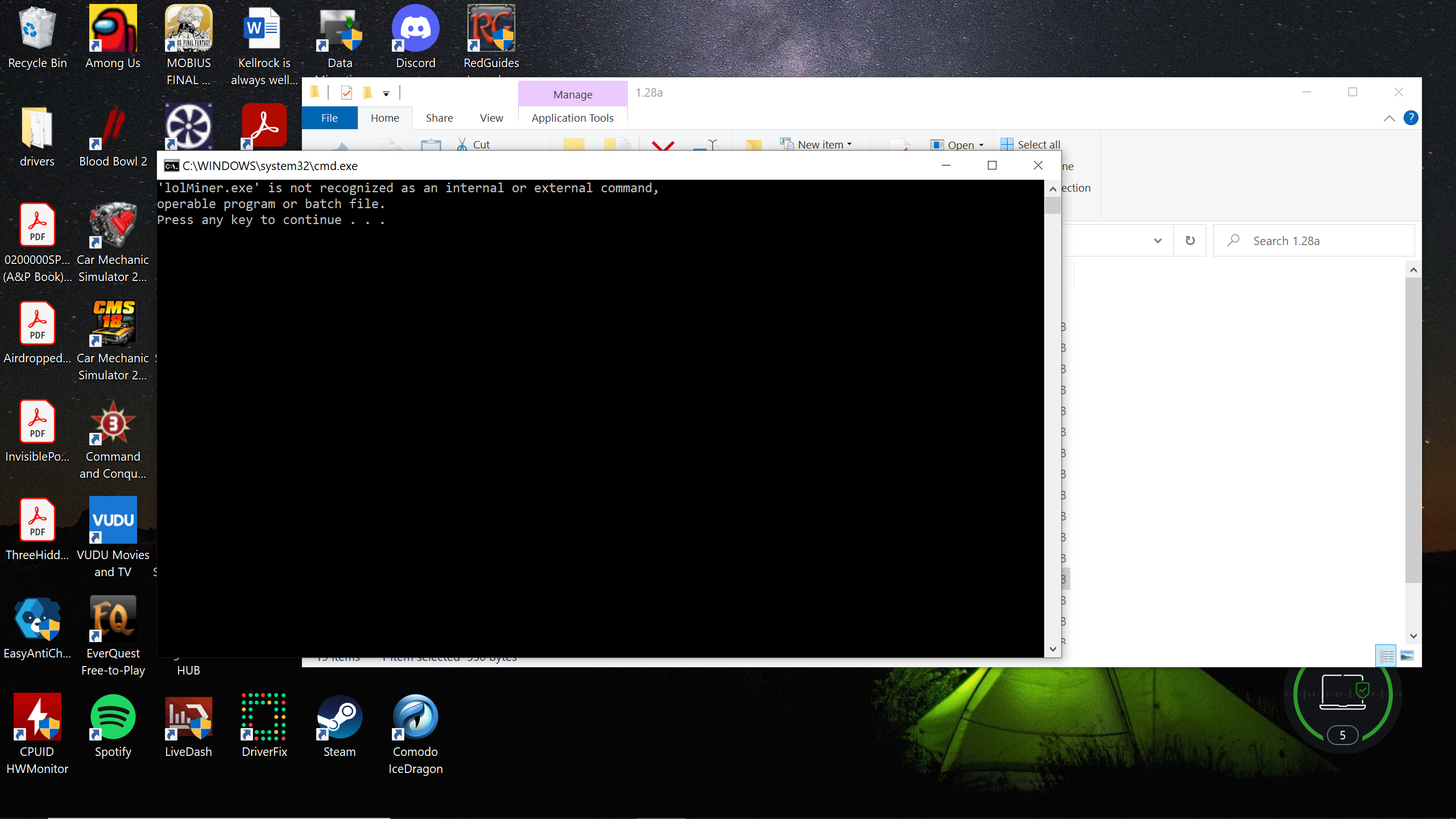 Launch error · Issue #602 · Lolliedieb/lolMiner-releases · GitHub