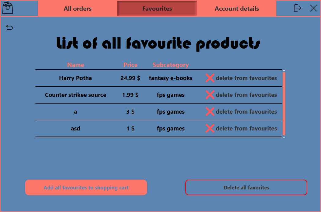 GitHub - Daaizo/Booke-DesktopShoppingApp: A simple project using java ...