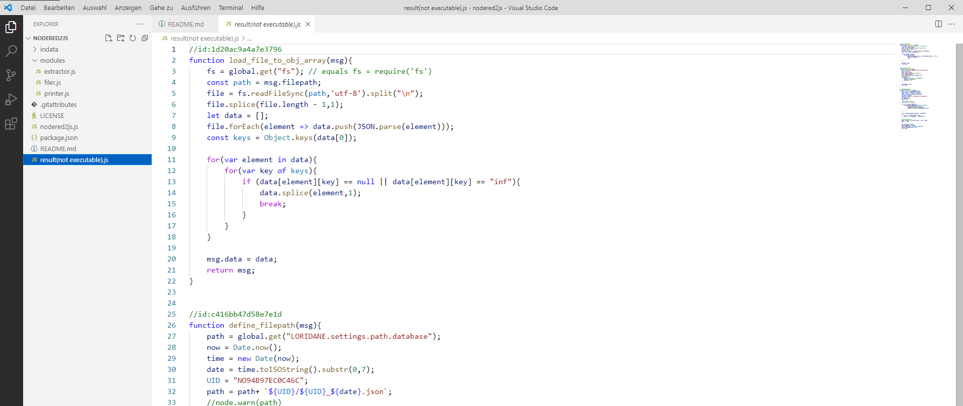 GitHub - lstebe/nodered2js: Extracts Function Nodes from a Node Red ...