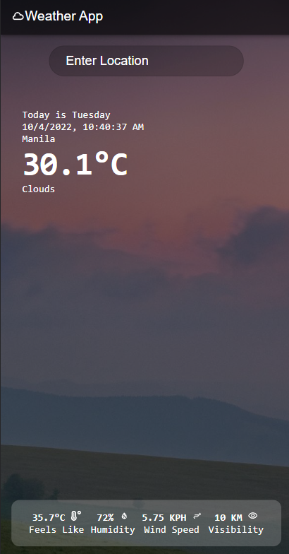 GitHub - marco-bot-18/weather-forecasting-app